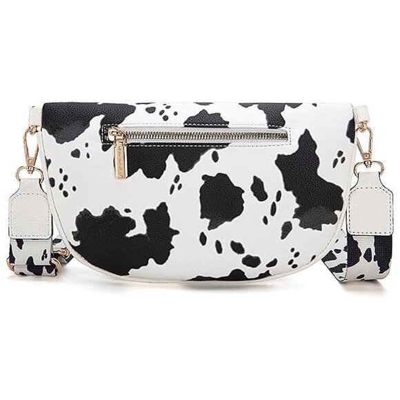 Crossbody Bags Bum Bag for Women Trendy-Cow Black - Picture 4 of 7